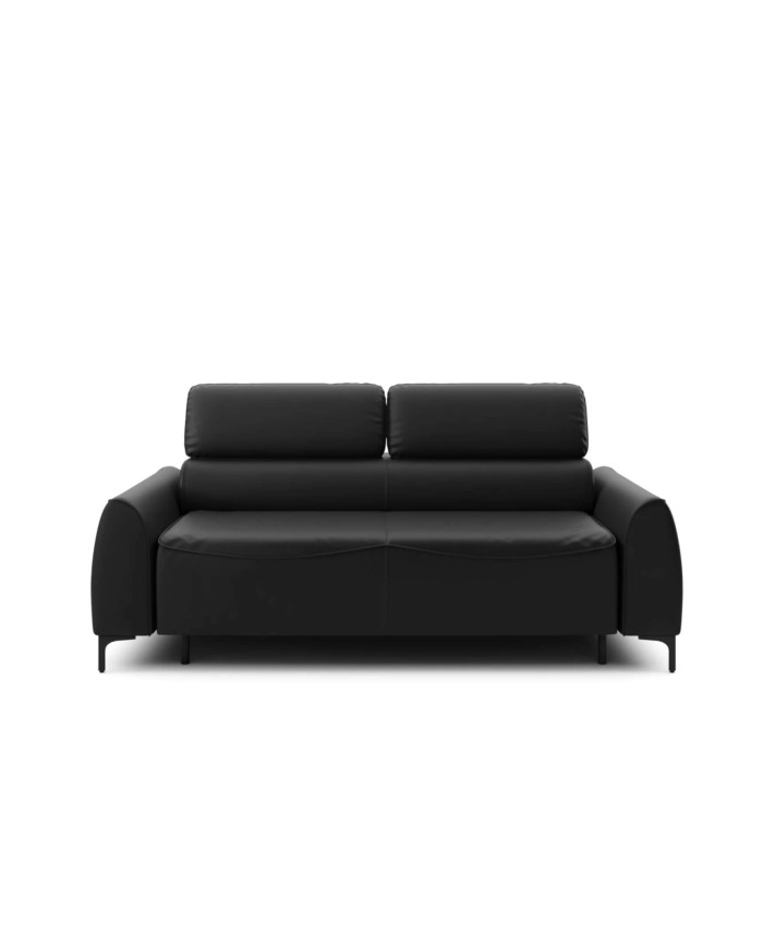 Super Cena! Sofa Monza, włoska funkcja spania, materac, regulowane zagłówki, PUSZMAN