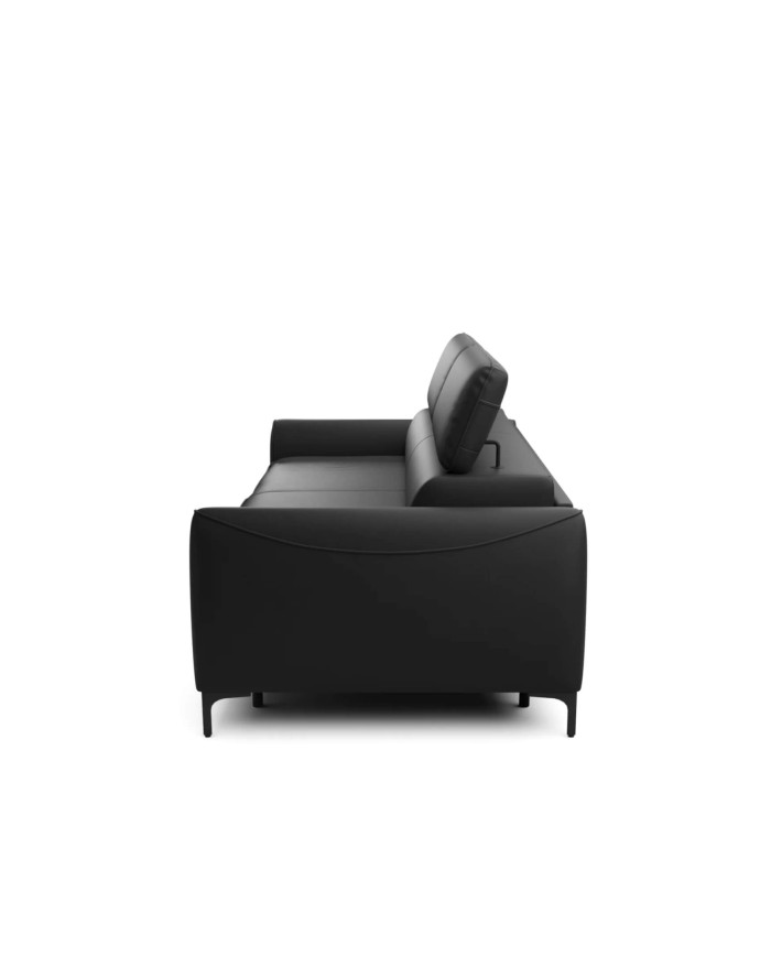 Super Cena! Sofa Monza, włoska funkcja spania, materac, regulowane zagłówki, PUSZMAN