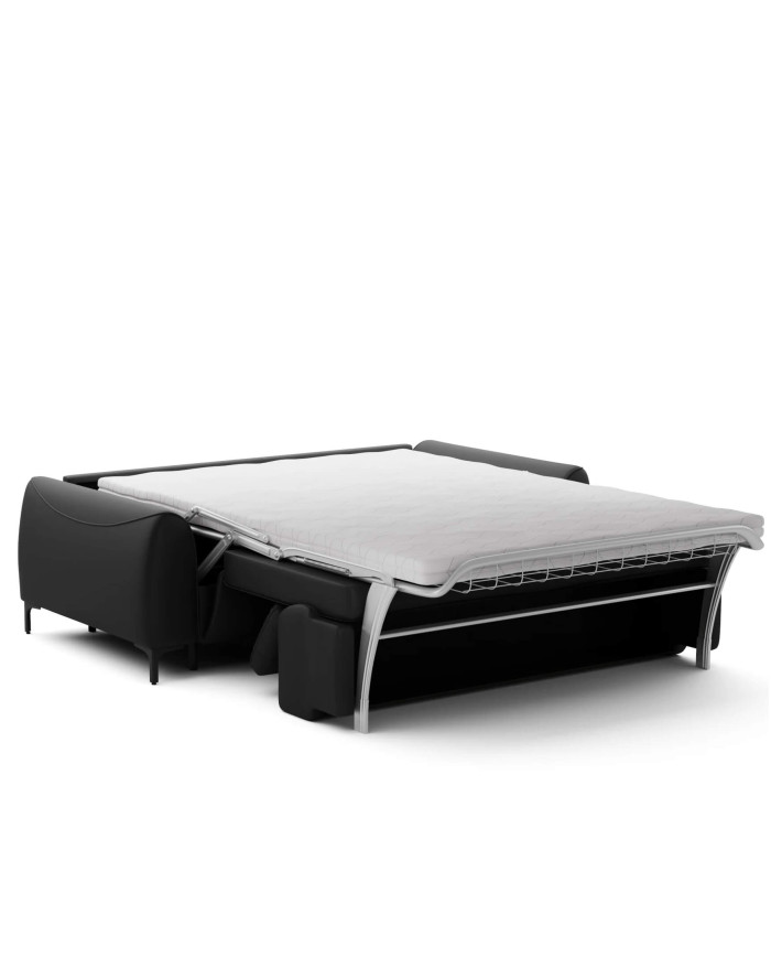 Super Cena! Sofa Monza, włoska funkcja spania, materac, regulowane zagłówki, PUSZMAN