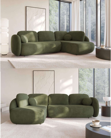 Narożnik Olio 2, funkcja spania, pojemnik, Laski Meble Narożnik Olio 2, funkcja spania, pojemnik, Laski Meble