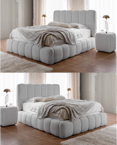 Łóżka tapicerowane Cande 180x200, podnośnik, stelaż, pojemnik, Gruszka Meble Łóżka tapicerowane Cande 180x200, podnośnik, stelaż, pojemnik, Gruszka Meble