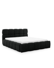 Łóżka tapicerowane Sorento 200x200, podnośnik, stelaż, pojemnik, Gruszka Meble