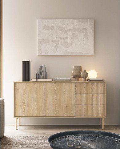 Szafka nocna Tavo 2s, szuflady, Dąb cremona, Laski Meble Szafka nocna Tavo 2s, szuflady, Dąb cremona, Laski Meble