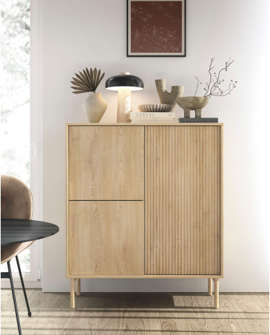 Szafka nocna Tavo 2s, szuflady, Dąb cremona, Laski Meble Szafka nocna Tavo 2s, szuflady, Dąb cremona, Laski Meble