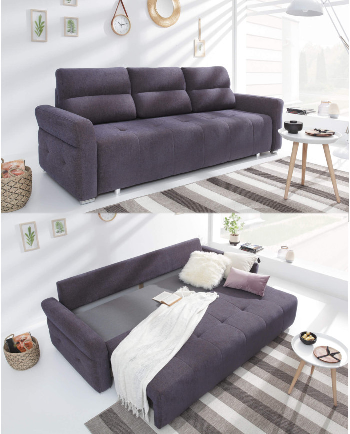 Super Cena! Sofa Island, funkcja spania, pojemnik, MEBLAR