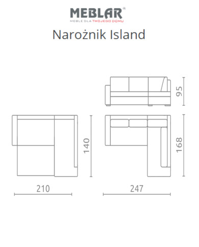 Super cena! Narożnik Island, funkcja spania, pojemnik, MEBLAR Super cena! Narożnik Island, funkcja spania, pojemnik, MEBLAR