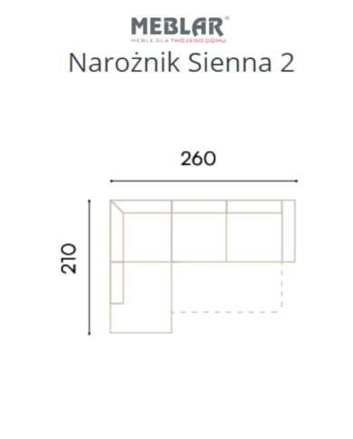Narożnik Sienna 2, funkcja spania, pojemnik, regulowane zagłówki, MEBLAR Narożnik Sienna 2, funkcja spania, pojemnik, regulowane zagłówki, MEBLAR