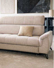 Narożnik Lago 2, funkcja spania, pojemnik, przestawne oparcia, regulowane zagłówki, MEBLAR