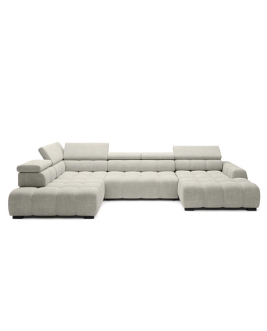 Narożnik Bull XL, regulowane zagłówki, elektrycznie wysuwane siedzisko, Wersal Narożnik Bull XL, regulowane zagłówki, elektrycznie wysuwane siedzisko, Wersal