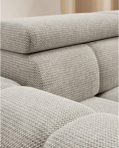 Narożnik Bull L, elektryczny wysuw siedziska, regulowane zagłówki, Wersal Narożnik Bull L, elektryczny wysuw siedziska, regulowane zagłówki, Wersal