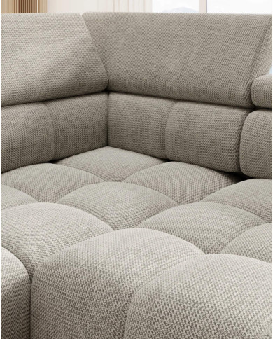 Narożnik Bull L, elektryczny wysuw siedziska, regulowane zagłówki, Wersal Narożnik Bull L, elektryczny wysuw siedziska, regulowane zagłówki, Wersal