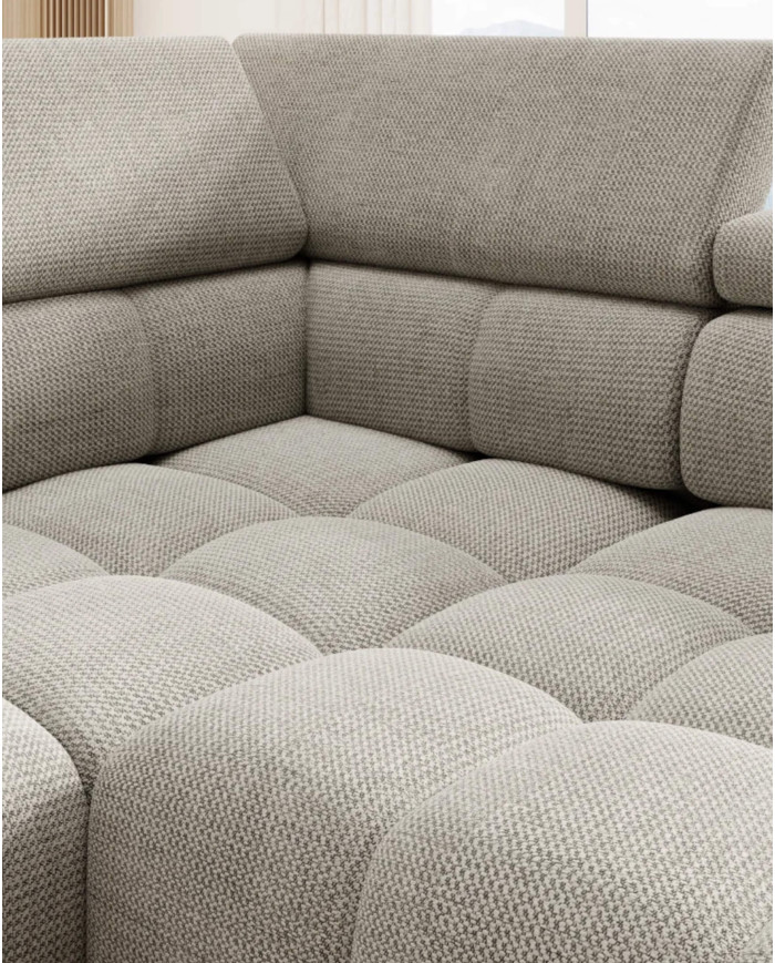 Narożnik Bull L, elektryczny wysuw siedziska, regulowane zagłówki, Wersal