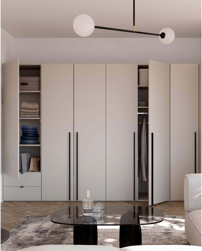 Komoda Woow WO-07, 3 drzwi, clay grey, LENART