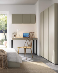 Regał Luca LC06, z drzwiami, półkami i szufladami, Eukaliptus/ Dąb baltic dune, MEBLAR