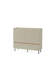 Komoda Luca LC08, drzwi, szuflady, Eukaliptus/ Dąb baltic dune, MEBLAR