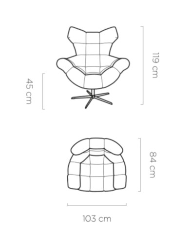 Fotel skórzany Sensi, obrotowy, funkcja kołysania, Wersal