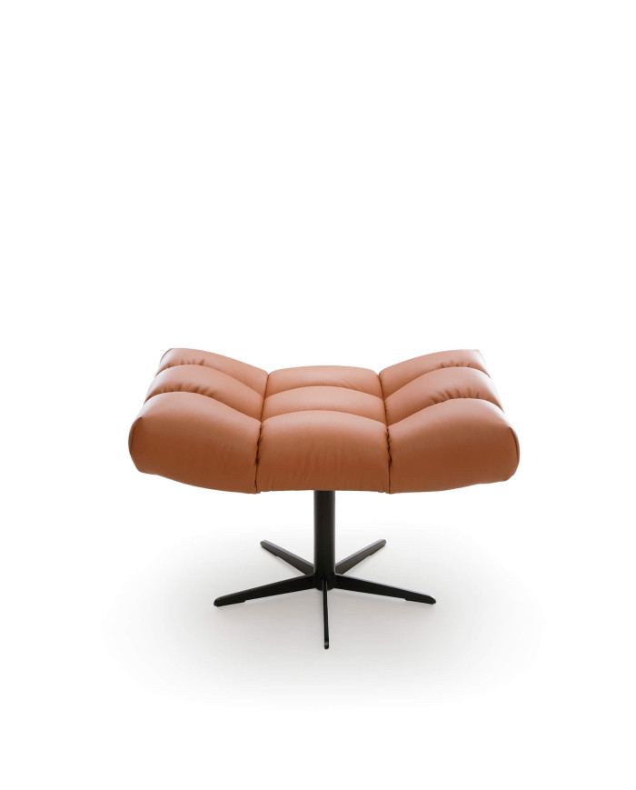 Fotel skórzany Sensi, obrotowy, funkcja kołysania, Wersal