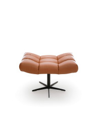 Fotel skórzany Sensi, obrotowy, funkcja kołysania, Wersal