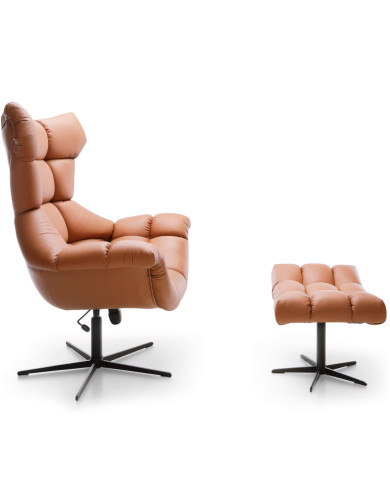 Pufa skórzana - podnóżek Sensi, Wersal