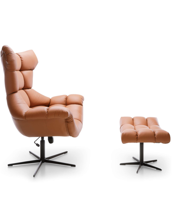 Pufa skórzana - podnóżek Sensi, Wersal