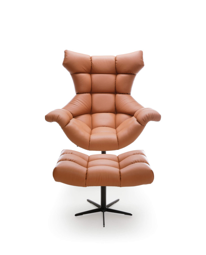 Pufa skórzana - podnóżek Sensi, Wersal