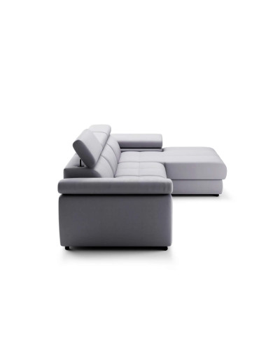 Narożnik Lizbona 1, funkcja spania, pojemnik, regulowane zagłówki, regulowane podłokietniki, PUSZMAN