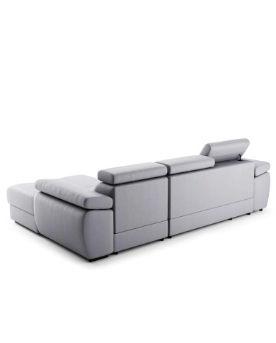 Narożnik Lizbona 1, funkcja spania, pojemnik, regulowane zagłówki, regulowane podłokietniki, PUSZMAN