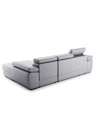 Narożnik Lizbona 1, funkcja spania, pojemnik, regulowane zagłówki, regulowane podłokietniki, PUSZMAN