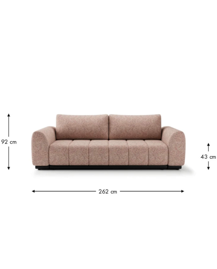 Sofa Paloma, funkcja spania, pojemnik, PUSZMAN