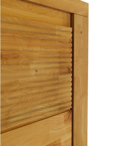 Komoda Bruno 05, dwudrzwiowa, front dąb lity olejowany, SIUDY