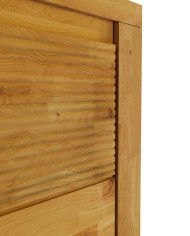 Komoda Bruno 05, dwudrzwiowa, front dąb lity olejowany, SIUDY