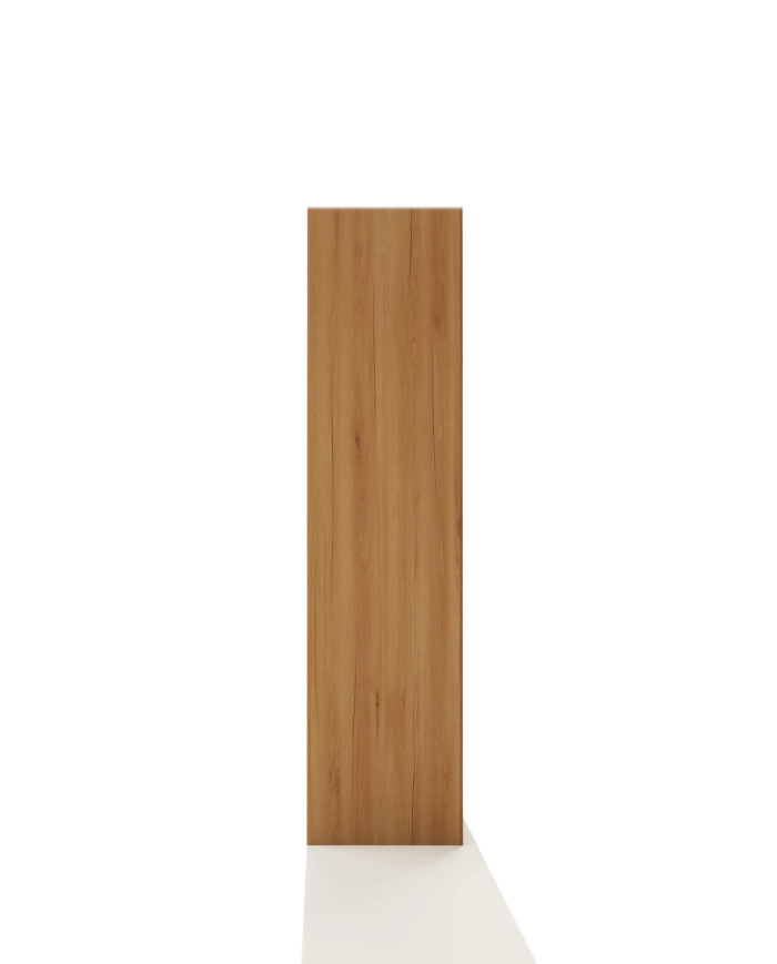 Witryna niska Bruno 81, dwudrzwiowa, przeszklona, front lity dąb olejowany, SIUDY