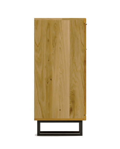 Komoda Mono Loft MOE-32, trzydrzwiowa z szufladą, front dąb lity olejowany, SIUDY