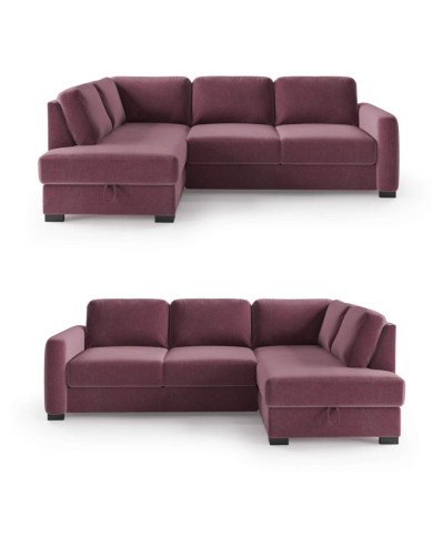 Narożnik Medina, funkcja spania, pojemnik, COMFORTEO