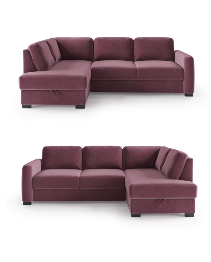 Narożnik Medina, funkcja spania, pojemnik, COMFORTEO