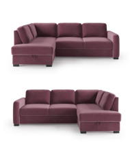 Narożnik Medina, funkcja spania, pojemnik, COMFORTEO