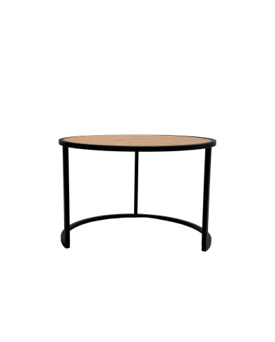 Stoliki kawowe Loft C-03, zestaw 2 okrągłych stolików, SIUDY