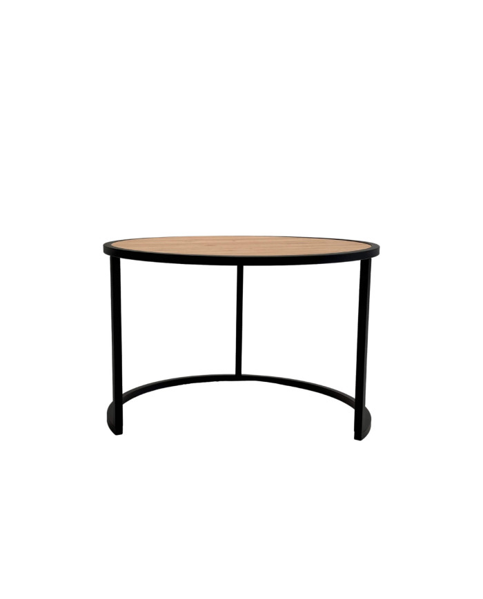 Stoliki kawowe Loft C-03, zestaw 2 okrągłych stolików, SIUDY