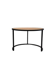 Stoliki kawowe Loft C-03, zestaw 2 okrągłych stolików, SIUDY