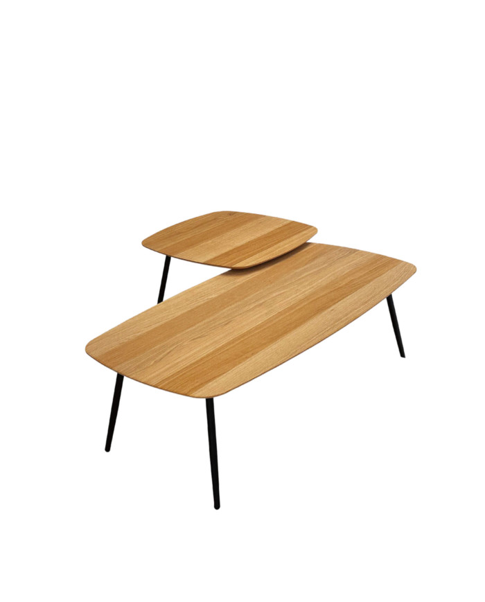 Stoliki kawowe Geometric C-10/2, zestaw 2 stolików, SIUDY