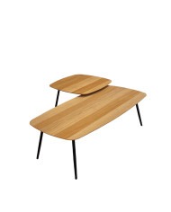 Stoliki kawowe Geometric C-10/2, zestaw 2 stolików, SIUDY