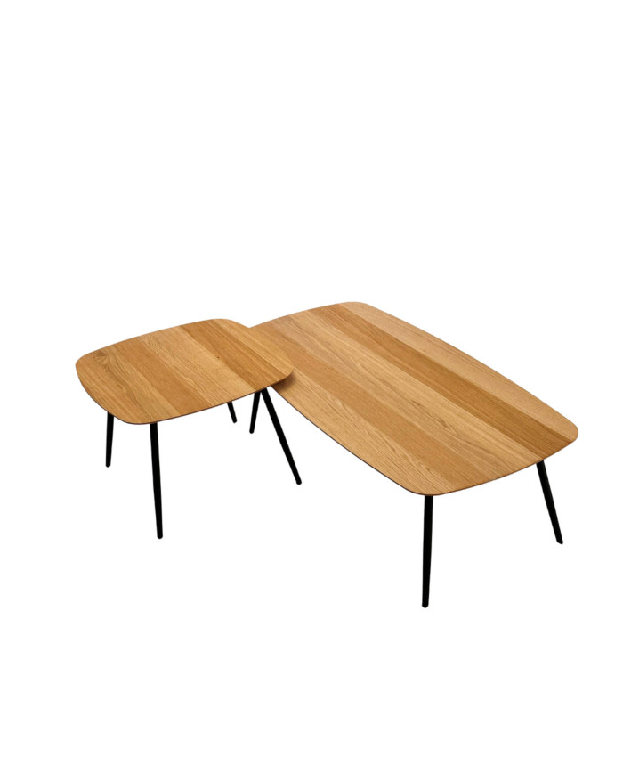 Stoliki kawowe Geometric C-10/2, zestaw 2 stolików, SIUDY