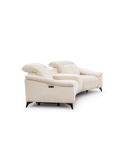 Sofa Gappa 2 Curve, regulowane zagłówki, 2 reclinery, 1BL REC+PANEL S+1BP REC, Stagra