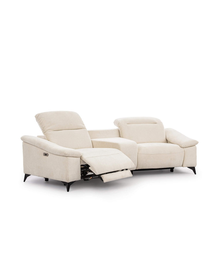 Sofa Gappa 2 Curve, regulowane zagłówki, 2 reclinery, 1BL REC+PANEL S+1BP REC, Stagra