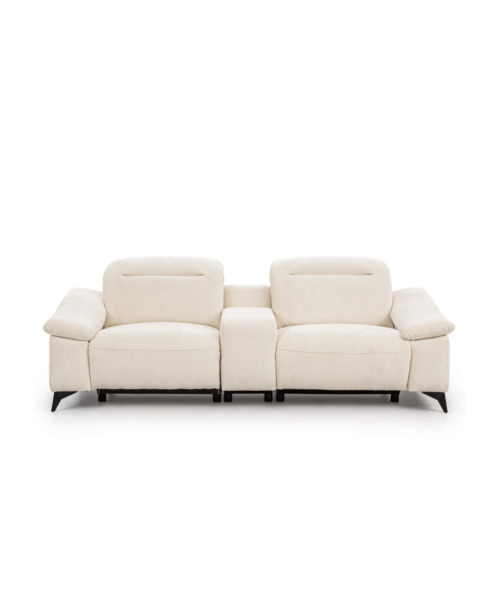 Sofa Gappa 2, regulowane zagłówki, 2 reclinery, 1BL REC+PANEL P+1BP REC, Stagra