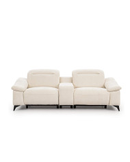 Sofa Gappa 2, regulowane zagłówki, 2 reclinery, 1BL REC+PANEL P+1BP REC, Stagra