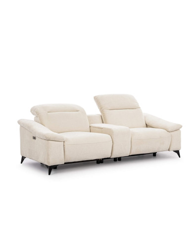 Sofa Gappa 2, regulowane zagłówki, 2 reclinery, 1BL REC+PANEL P+1BP REC, Stagra