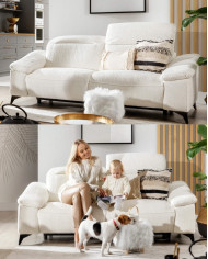 Sofa Gappa 2, regulowane zagłówki, 1BL+1BP, Stagra