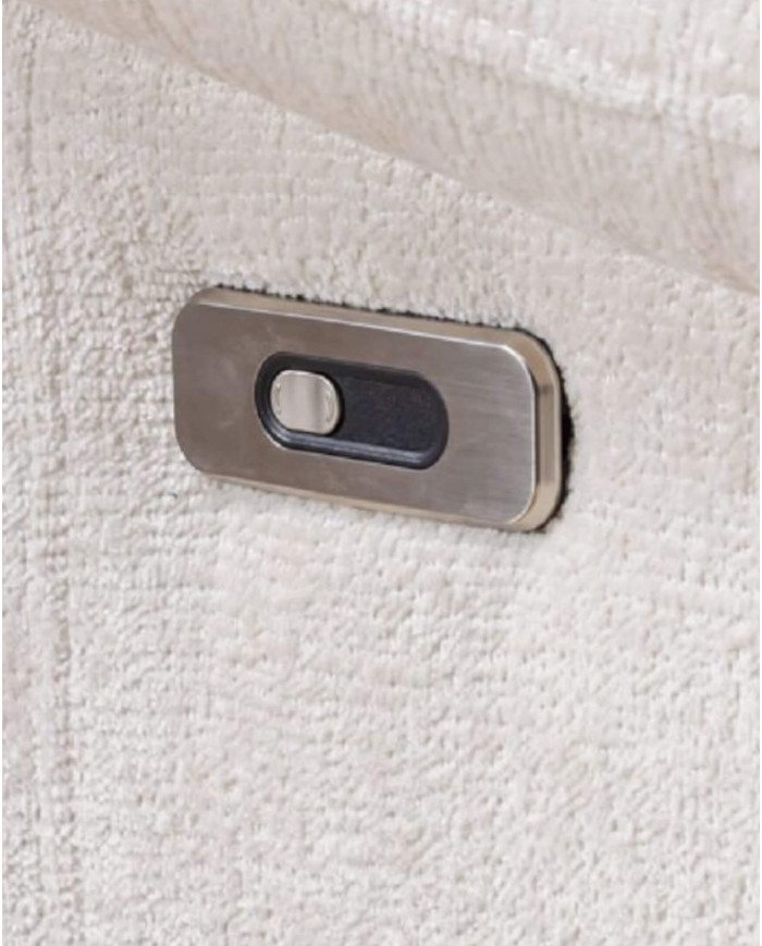 Sofa Gappa 2, regulowane zagłówki, 2 reclinery, 1BL REC+1BP REC, Stagra