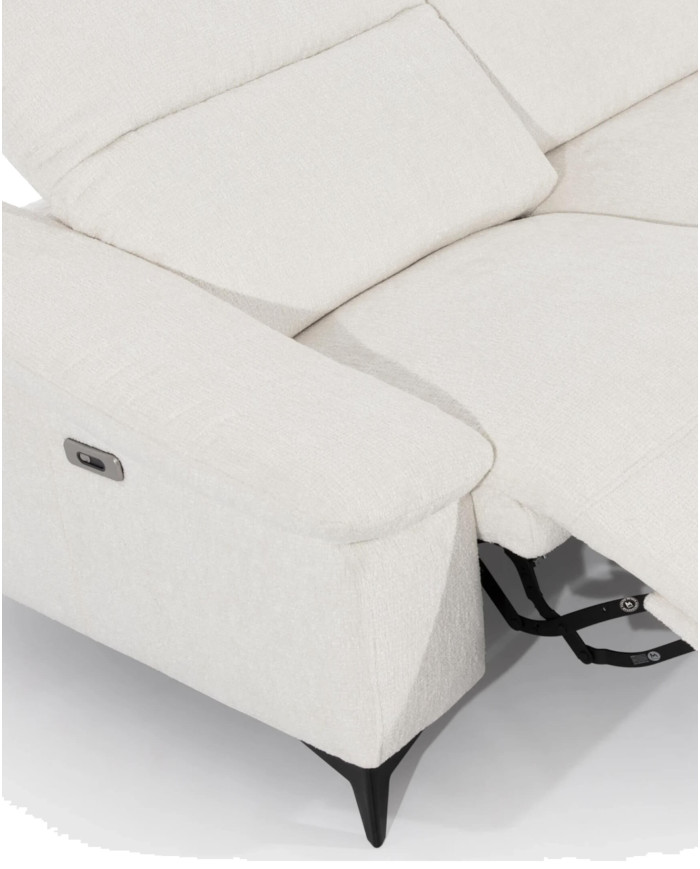 Sofa Gappa 2, regulowane zagłówki, 2 reclinery, 1BL REC+1BP REC, Stagra